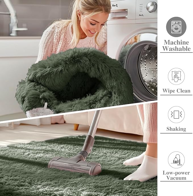 OLANLY 5x7 Machine Washable Large Area Rugs - Image 2