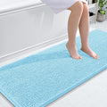 OLANLY Bathroom Runner Rugs 59x24, Soft Absorbent Chenille Bath Rugs, Rubber by OLANLY