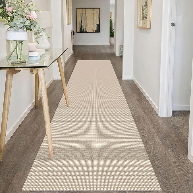 IOHOUZE Washable Runner Rug 2.6x10 Non Slip Rubber Backed Long Hallway Runner - Image 8