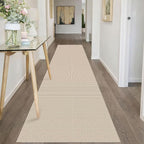 IOHOUZE Washable Runner Rug 2.6x10 Non Slip Rubber Backed Long Hallway Runner - Image 8