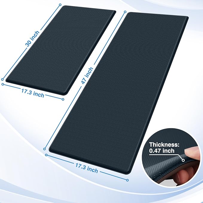 StepRite Kitchen Mats, Cushioned Anti Fatigue Kitchen Mats - Image 2