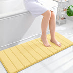 OLANLY Memory Foam Long Bathroom Rugs Runner 47x17, Super Soft Absorbent Bath by OLANLY