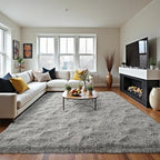 LOCHAS Ultra Soft Indoor Modern Area Rugs Fluffy Living Room Carpets - Image 8