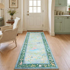 Long Runner Rug for Hallway 2x8 Whimsical Woodland Throw Runner Carpet Non Slip - Image 9