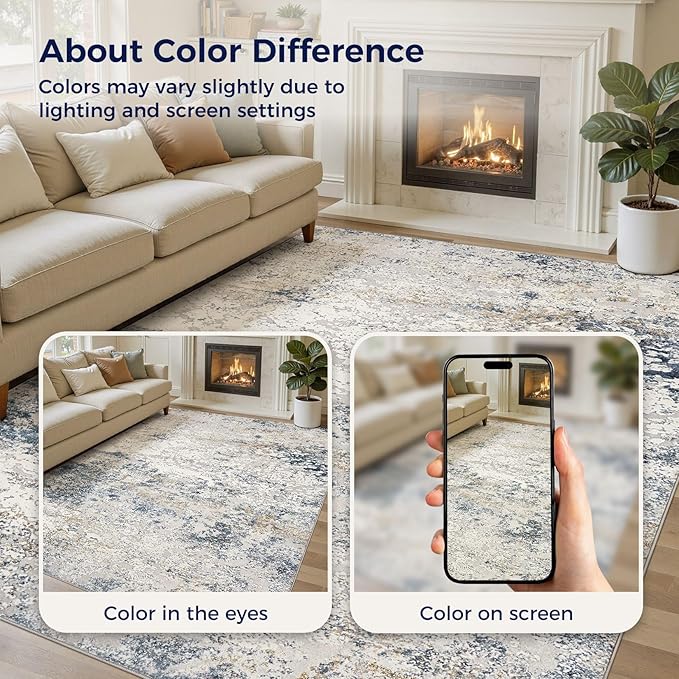 DMOYEST Area Rug Living Room Rugs - Image 6