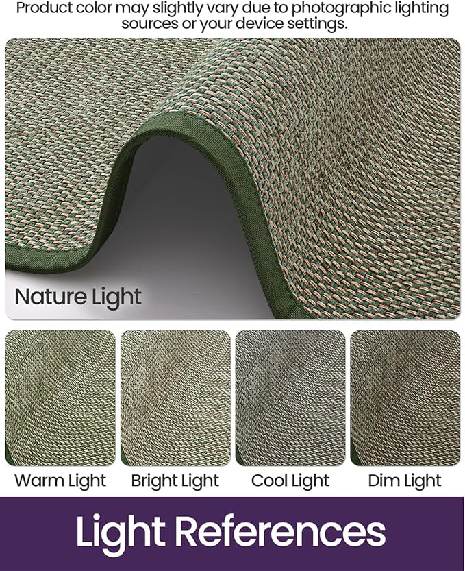 DEXI Ultra Thin Entryway Indoor Door Mat 17x30, Non Slip Rubber Backing Inside - Image 3