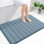 OLANLY Memory Foam Bath Mat 44x32, Super Soft Absorbent Bathroom Rugs, Quick Dry by OLANLY
