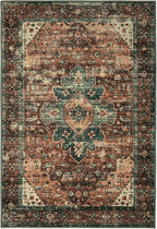 Moynesa Washable Vintage Bathroom Rug, Small Area Rug 2x3 Entryway Rug Indoor - Image 5