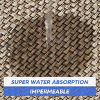 Artoid Mode Washable Non Slip Kitchen Rugs and Mats Set of 2, Rubber Backing - Image 7