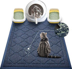 WePet Cat Litter Box Mat, Kitty Premium PVC Pad, Durable Trapping Rug, by WePet