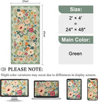 DUKINO 2x4 Rug for Entryway, Washable Kitchen Floral Runner Rug - Image 2