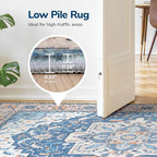 Lessymo 8 x 10 Area Rugs for Living Room- Machine Washable Area Rugs Boho Faux - Image 8