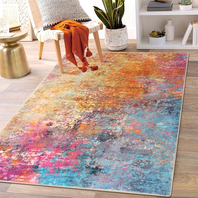 Lahome Modern Abstract Area Rug by Lahome