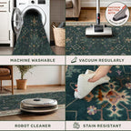 Hazo Haus Vintage 8x12 Large Area Rugs - Image 4