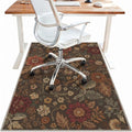 48"x60" Office Chair Mat for Hardwood Tile Floor, Under Desk Carpet Protector by BESBLEE