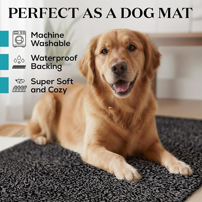 Premium Microfiber Indoor Door Mat – 36"x72" Washable Entry Mat, Waterproof - Image 2