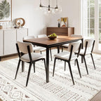 cotiled 6x9 Area Rugs Living Room Rug: Washable Boho Rugs - Image 8