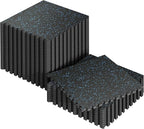 SUPERJARE 0.56'' Thick 36 Pcs 144 Sq Ft Rubber Top Exercise Equipment Mats by SUPERJARE