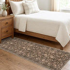 KILOCOCO Hallway Runner 2x7 Rug Runner Washable Kitchen Runners Printed Floral - Image 8