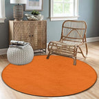 Home Decor Non Slip Kitchen Office Circle Rug, Machine Washable Modern Round - Image 4