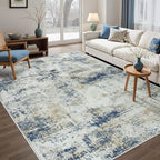 Washable Rug 6x9 Area Rugs: Soft Large Living Room Rug by Tosuoka