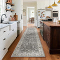 Runner Rug Washable Kitchen Runner: 2'x10' Hallway Runner Rugs Stain Resistant by palohom