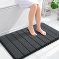 OLANLY Memory Foam Bath Mat 36x24, Super Soft Absorbent Bathroom Rugs, Quick Dry by OLANLY