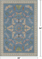 Washable 4x6 Small Rug for Living Room, Area Rug for Kitchen, Large Entryway - Image 2