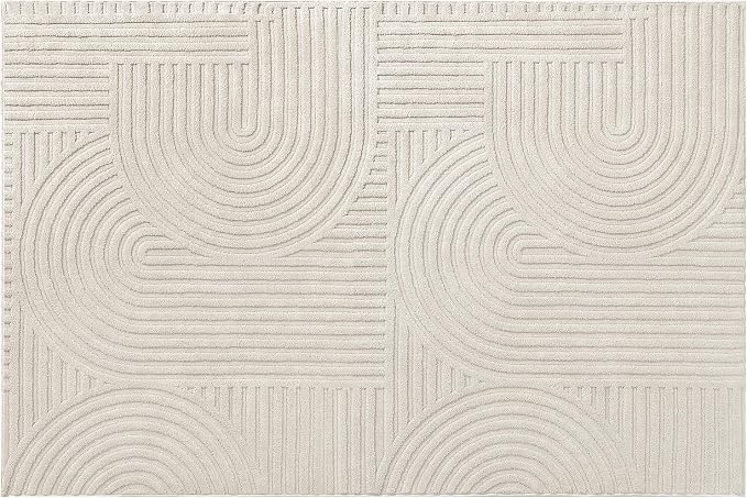 Pauwer 4x6 Washable Area Rugs for Living Room Modern Beige Solid Color Soft - Image 9