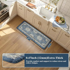 Collive Cushioned Kitchen Floor Mats, Anti Fatigue Kitchen Mats - Image 2