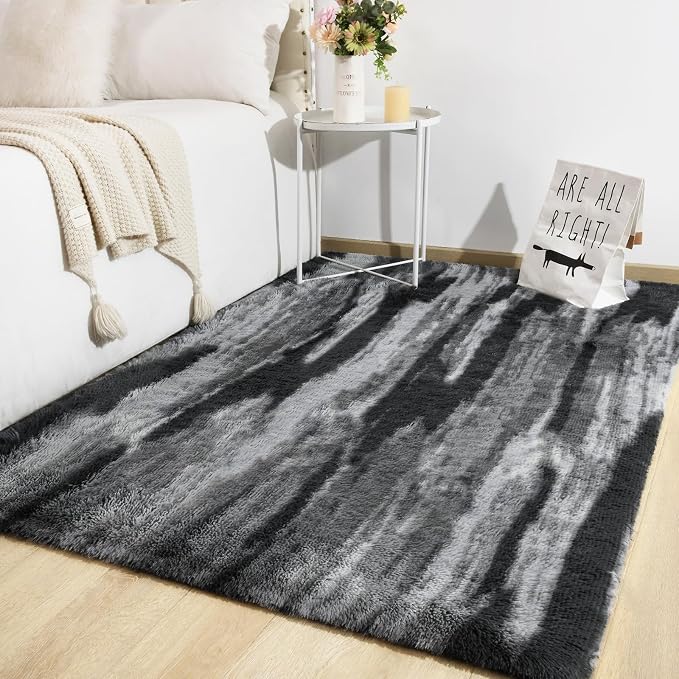 TWINNIS Super Soft Shaggy Rugs Fluffy Carpets, 4x5.9 Feet, Indoor Modern Plush - Image 7