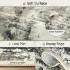BEIMO Area Rugs 5x7 for Living Room Bedroom, Modern Abstract Machine Washable - Image 8