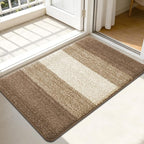 Kitinjoy Indoor Outdoor Door Mat, 44x32 Non-Slip Absorbent Dirt Trapper by Kitinjoy