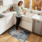 RELEANY Washable Area Rugs 2'x3' Non-Slip Modern Abstract Soft - Image 2
