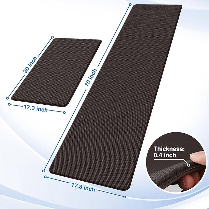 StepRite Kitchen Mats, Cushioned Anti Fatigue Kitchen Mats - Image 2
