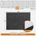 Mibao Front Door Mat Indoor Entrance, Welcome Mat - Image 2
