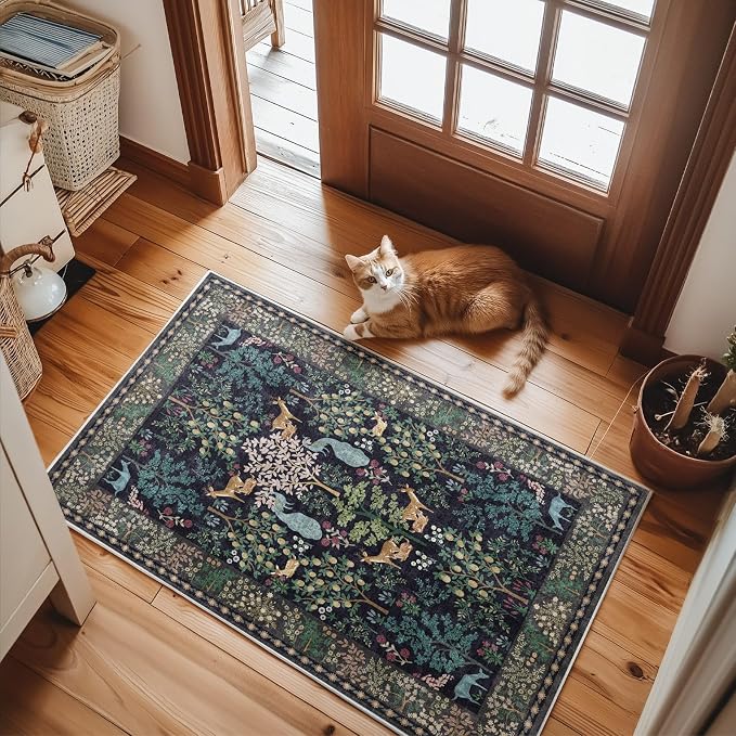 2x3 Washable Throw Rugs for Entryway: Door Mat Indoor Entrance Small Area Rug - Image 7