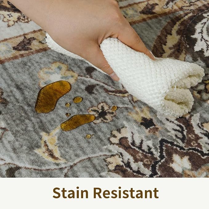 5x7 Ft Machine Washable Area Rugs - Image 7