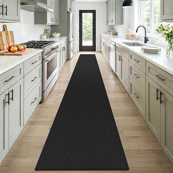 KOZYFLY Black 2x16 Runners Rugs - Image 2