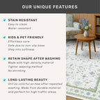 Hazo Haus Cream Oushak 6x8 Bedroom Rug - Image 7
