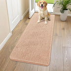 Smiry Dog Door Mat for Muddy Paws 59x24, Absorbent Dirt Trapper, Non-Slip by Smiry
