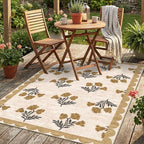 4x6 Covered Outdoor Patio Rug by Othilic