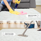 Tepook Soft 3x5 Small Bedside Rug Washable, Fluffy Shaggy Rugs - Image 7