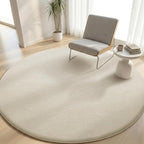 Sour Lemon 4ft Round Rugs for Bedroom, Circle Area Rugs for Living Room - Image 7