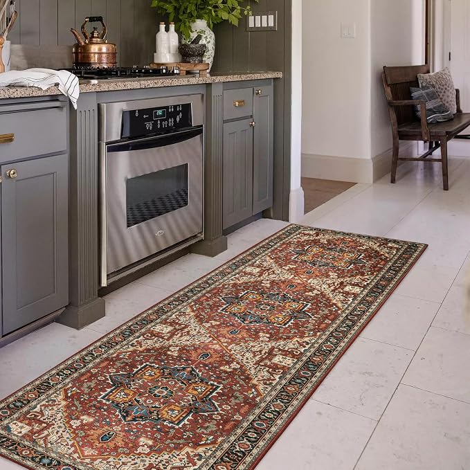 Moynesa Ultra-Thin Washable Runner Rug by Moynesa