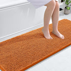 OLANLY Bathroom Runner Rugs 70x24, Extra Soft Absorbent Chenille Bath Rugs by OLANLY