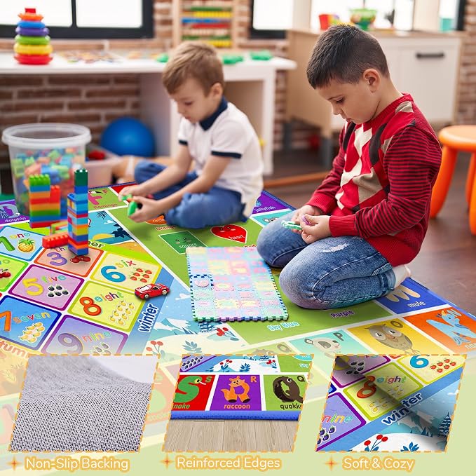 8x10 Kids Rug for Classroom & Playroom - Image 5