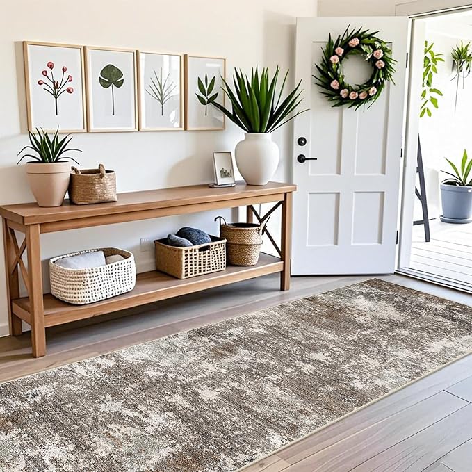 3x10 ft Long Hallway Runner Rug – Non-Slip Washable Kitchen Floor Rug - Image 3