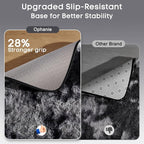 Ophanie Tie-Dyed Black&Grey Area Rugs - Image 4