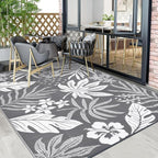 Pauwer Waterproof Outdoor Rug 6x9, Reversible Plastic Straw Patio Camping Rug - Image 7